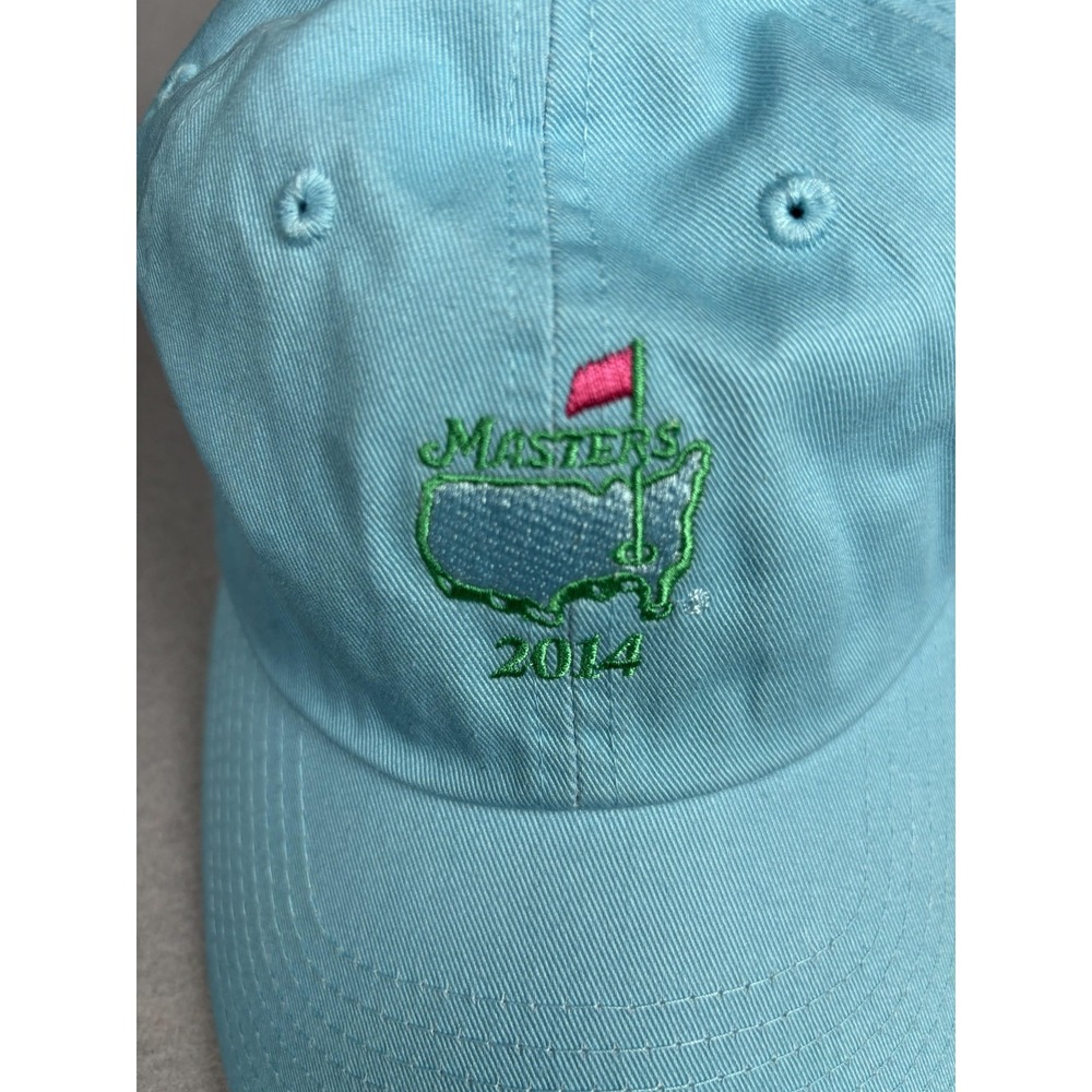 Masters Hat Cap Strap Back‎ Embroidered Golf American Needle Womens 2014 Augusta - Picture 5 of 8